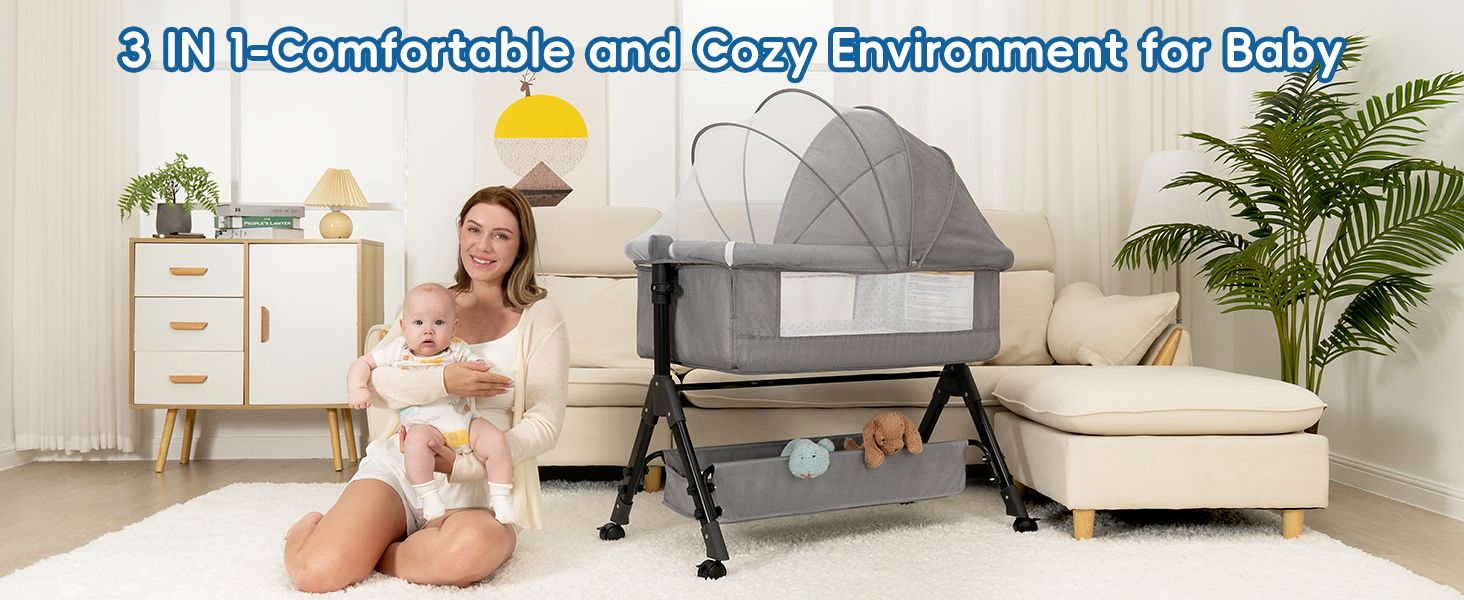 Bassinet, cradle or bedside: which mode, when